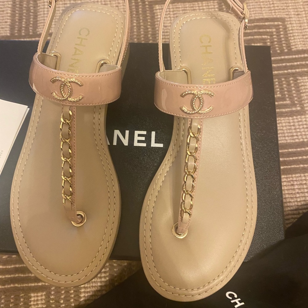 Chanel sandals brand new 2022